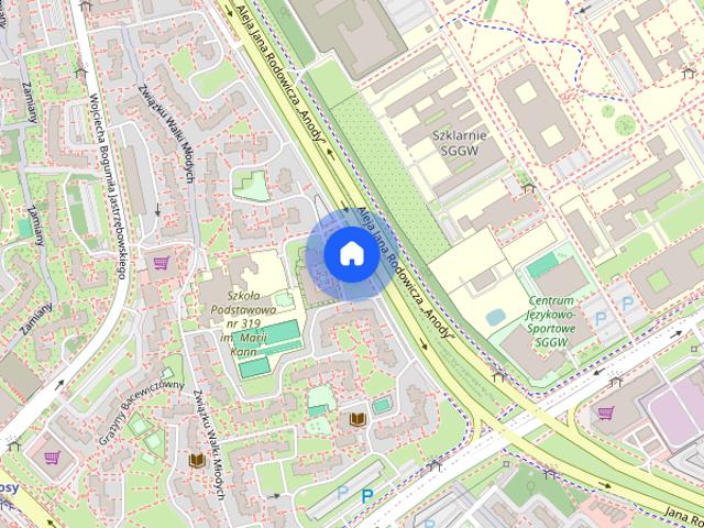 Warszawa, Ursynów, Jana Rodowicza Anody 22, 69m2, 3 Pokoje