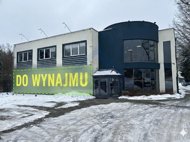 Wynajem 700 m² biuro i magazyn z reklamą przy S17