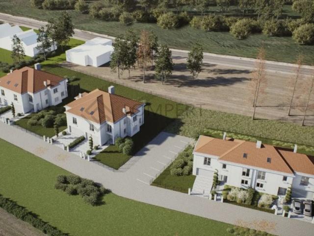 Nowoczesny dom bliźniak 244 m² w Wilanowie Powsin
