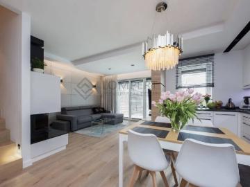 Nowoczesny dom 135m2 z ogrodem i tarasem na dachu