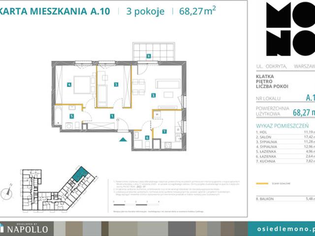 Warszawa, Białołęka, ul. Odkryta 53