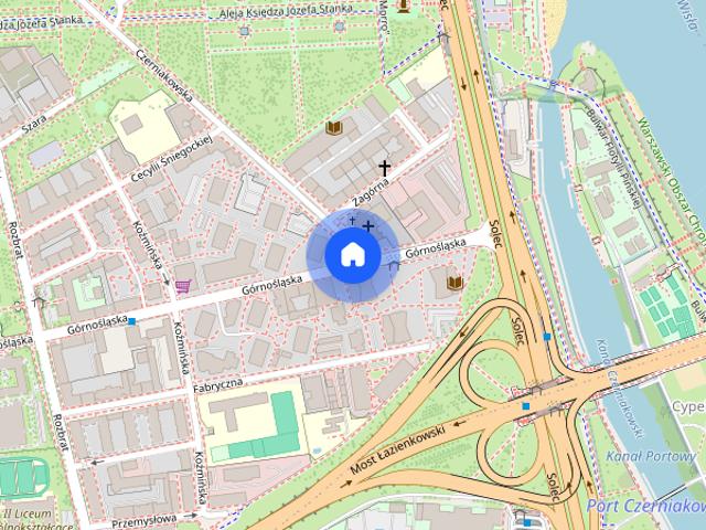 Warszawa M Warszawa, Śródmieście, Powiśle, Górnośląska