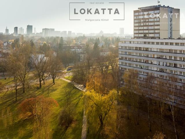 Widok na Kępę Potocką 2 pokoje 35 m² w Żoliborzu
