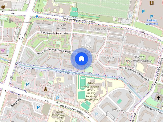 Warszawa Praga Południe, ul. gen. Leopolda Okulickiego