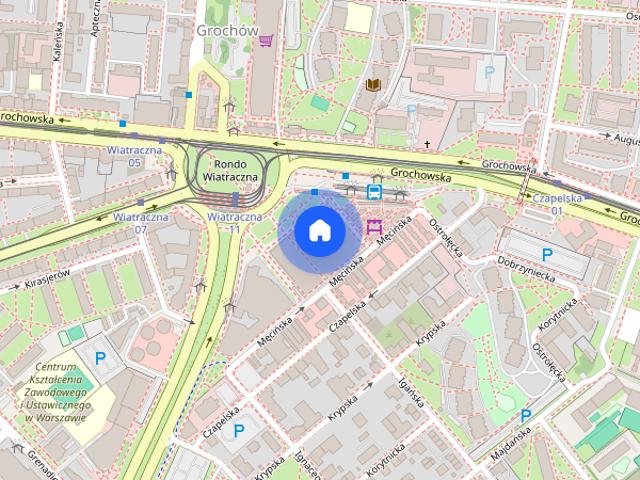 Warszawa Praga Południe, Grochowska