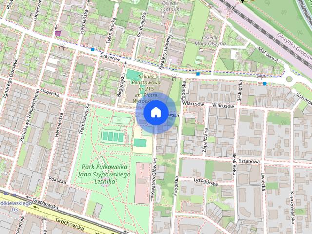 Warszawa, Praga Południe, Kwatery Głównej 2 pokoje 51m, od zaraz