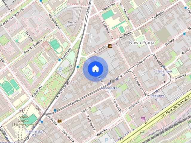 Warszawa Praga Północ 3pokoje winda, dla studentów