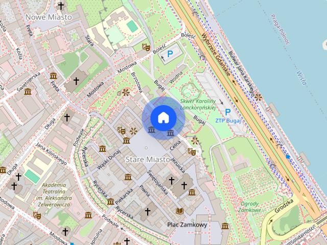 Warszawa, Śródmieście, Brzozowa, mieszkanie, do wynajęcia, 2 pokoje