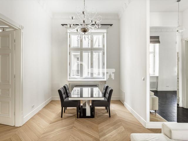 Luksusowy apartament 145 m2 przy Mokotowskiej z basenem
