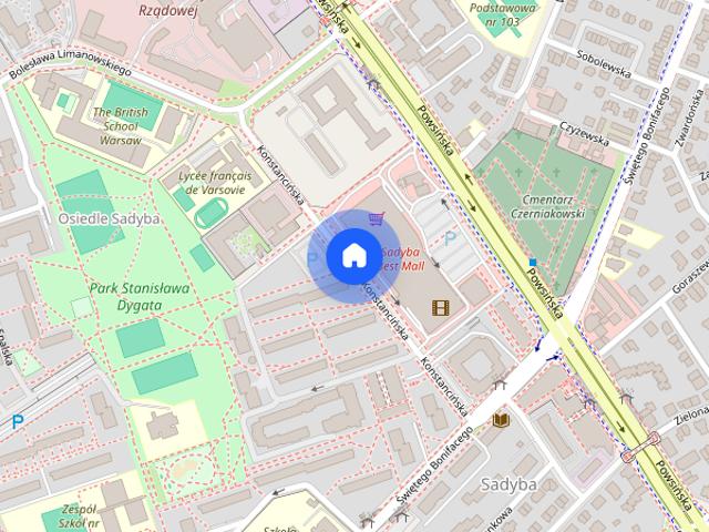Warszawa Sadyba kawalerka 41m2 po remoncie