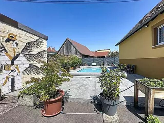 Wasselonne 67310 Achat / Vente maison 5 pièces t5 au dernier étage piscine