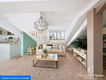 Wasselonne 67310 Achat / Vente appartement 4 pièces t4 au dernier étage cave
