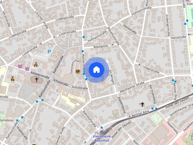 Wasserstraße, Viernheim
