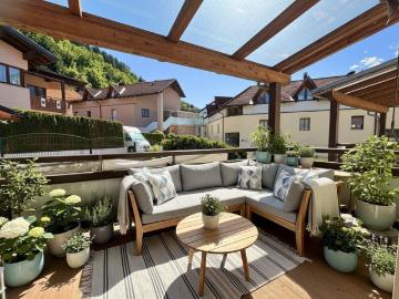 Wattens: Naturnahe 3 Zimmerwohnung mit sonniger Terrasse ca. 9 m², großem Kellerabteil & Tiefgaragenabstellplatz in ruhiger Lage