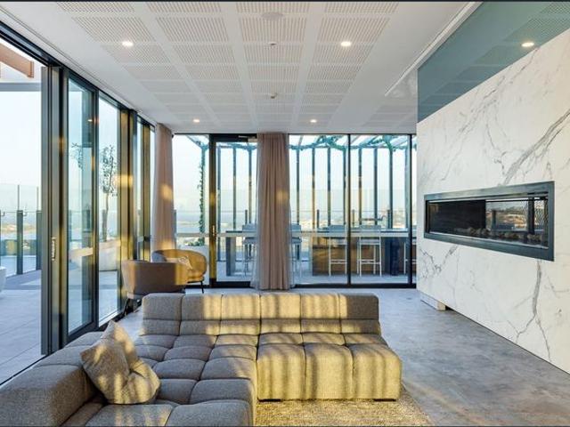 Watch the sunset from your balcony