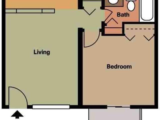 Waterbury Estates 1 Bedroom Apartment for Rent at 110 Waterbury Ct, Westland, MI 48186 Westland