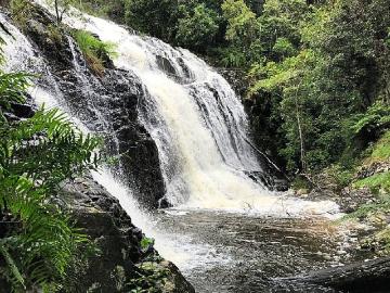 Waterfall and farm land Dream