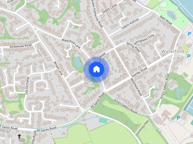 Waterford Lane, Lymington, Hampshire, So41 3ps