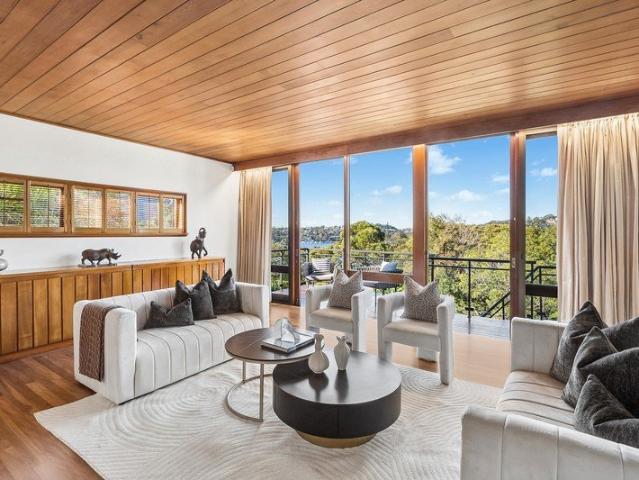 Waterfront Mid century Retreat