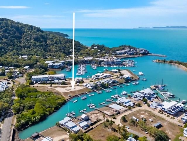 Waterfront Block of Land with Jetty in the Nelly Bay Marina