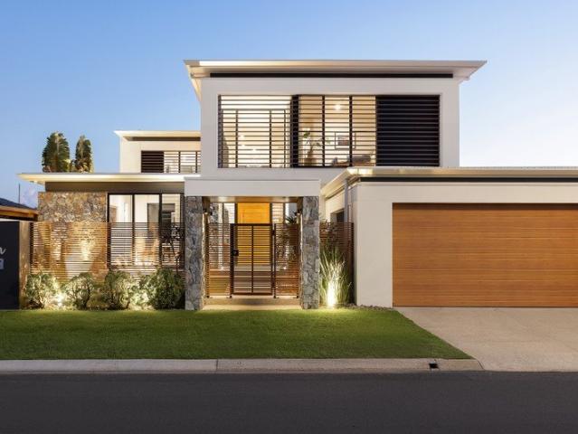 Waterfront Entertainer of Scale, Style and Seamless Indoor Outdoor Living