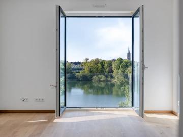 Waterfront ! Erstbezug ! EBK ! exklusive Neubau Wohnung