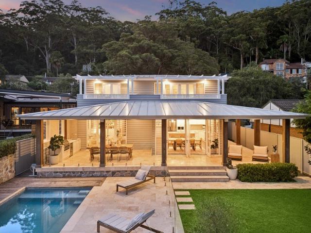 Waterfront haven with modern elegance