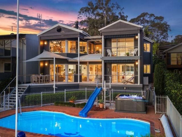 Waterfront home with pool on 1,420sqm