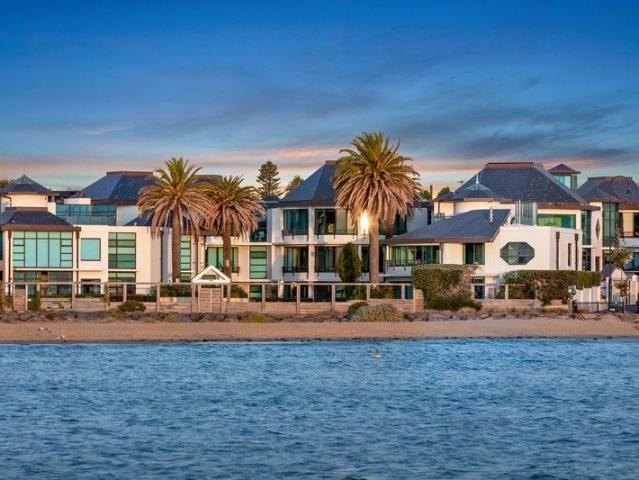 Waterfront penthouse luxury with the space and views to match