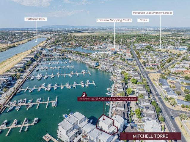 Waterfront penthouse including two carparks, two storage cages & boat mooring
