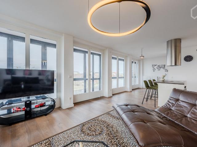Waterfront Views in a Luxurious Furnished Apartment, Berlin Amsterdam Apartments for Rent