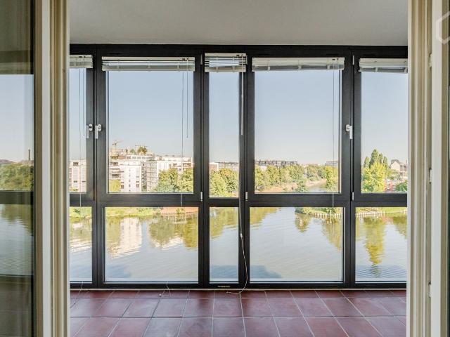 Waterfront Views in a Luxurious Furnished Apartment, Berlin Amsterdam Apartments for Rent