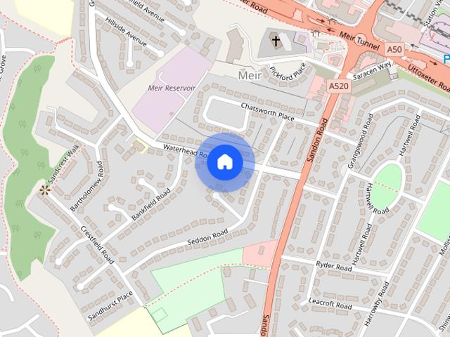 Waterhead Road, Meir, ST3