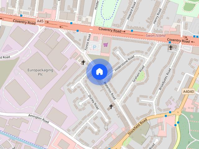 Waterloo Road, Yardley, Birmingham, West Midlands, B25