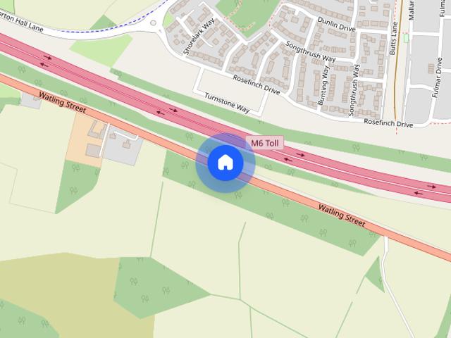 Watling Street, Cannock, Staffordshire
