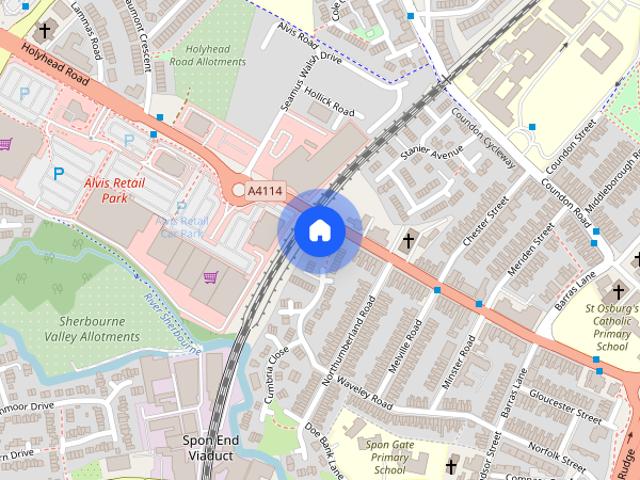 Waveley Rd, COUNDON, Coventry CV1
