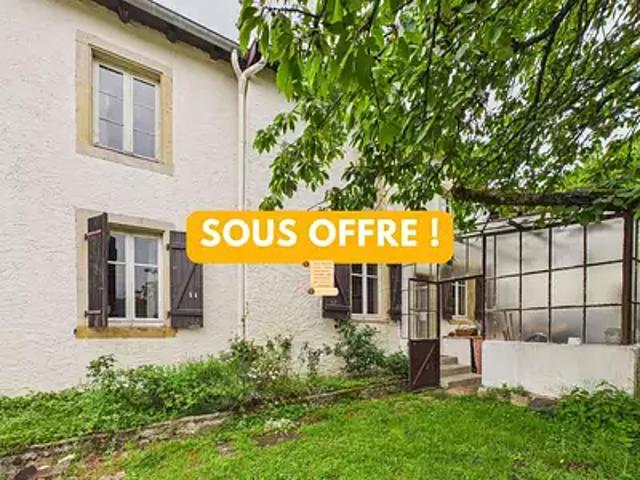 Waville 54890 Achat / Vente maison 6 pièces t6 jardin