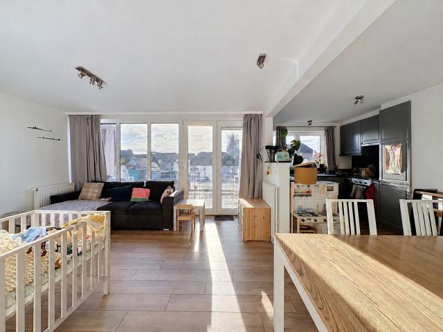 Wavre – Superbe duplex 2 ch. avec grande terrasse – PEB B