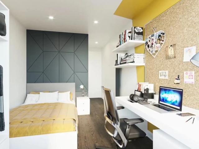 Waypointe, Cardiff Has an Apartment