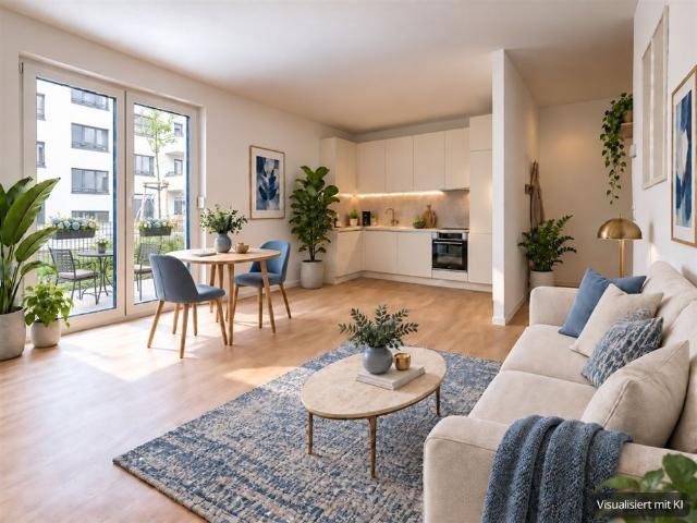 WBS 100 oder 140 erforderlich | Moderne 2 Zimmer Wohnung mit Terrasse in Karlshorst