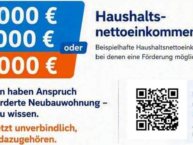 WBS STUFE 2: Schöne 4 Zimmer Wohnung in Heßdorf