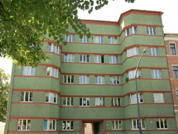 Ebertplatz, Dresden - Balkon, Ausgestattete Küche