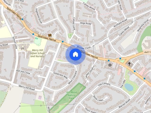 WD23, Bushey