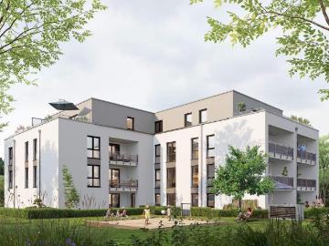 WE 04 78,4 m² Erdgeschoss mit Balkon KFW Förderung möglich