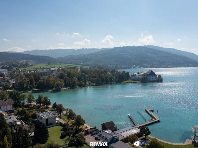 Wenn ich den See seh, brauch ich kein Meer mehr! Panoramatischer Seeblick auf den Attersee