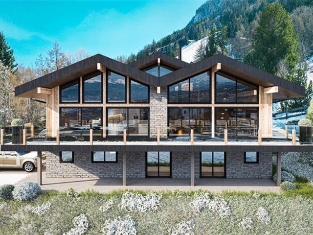 Wenn dieses neue Chalet 293m2 in Les Cleves zum Hauptwohnsitz würde VS