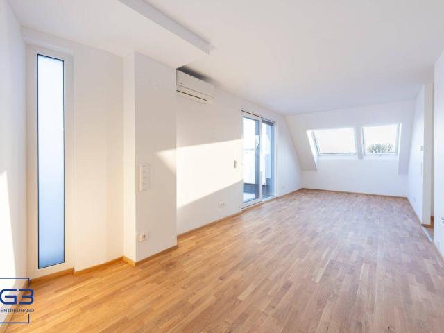 Weitblick DG Wohnung in 1220 Wien: Erstbezug mit 4 Terrassen