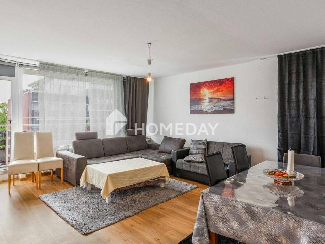 Weitblick inklusive: Drei Zimmer Wohnung in Sankt Augustin mit Balkon und Loggia
