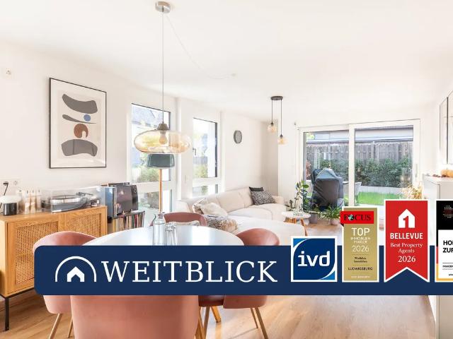 WEITBLICK: Sonnige Gartenwohnung!