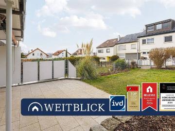 WEITBLICK: Reihenhaus mit schön angelegtem Garten!